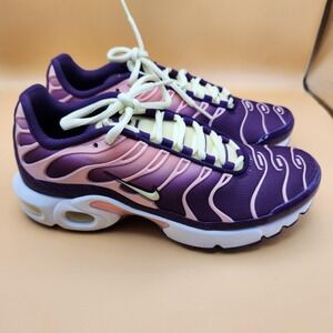 Nike Air Max Plus Shoes Womens Size 5.5Y  Tn AV7962-600 Running Sneakers
